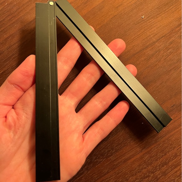 Midori Multi Aluminium Ruler 30cm Black - Picture 10 of 13